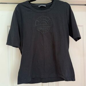 LOUIS FERAUD | Black Logo Tee